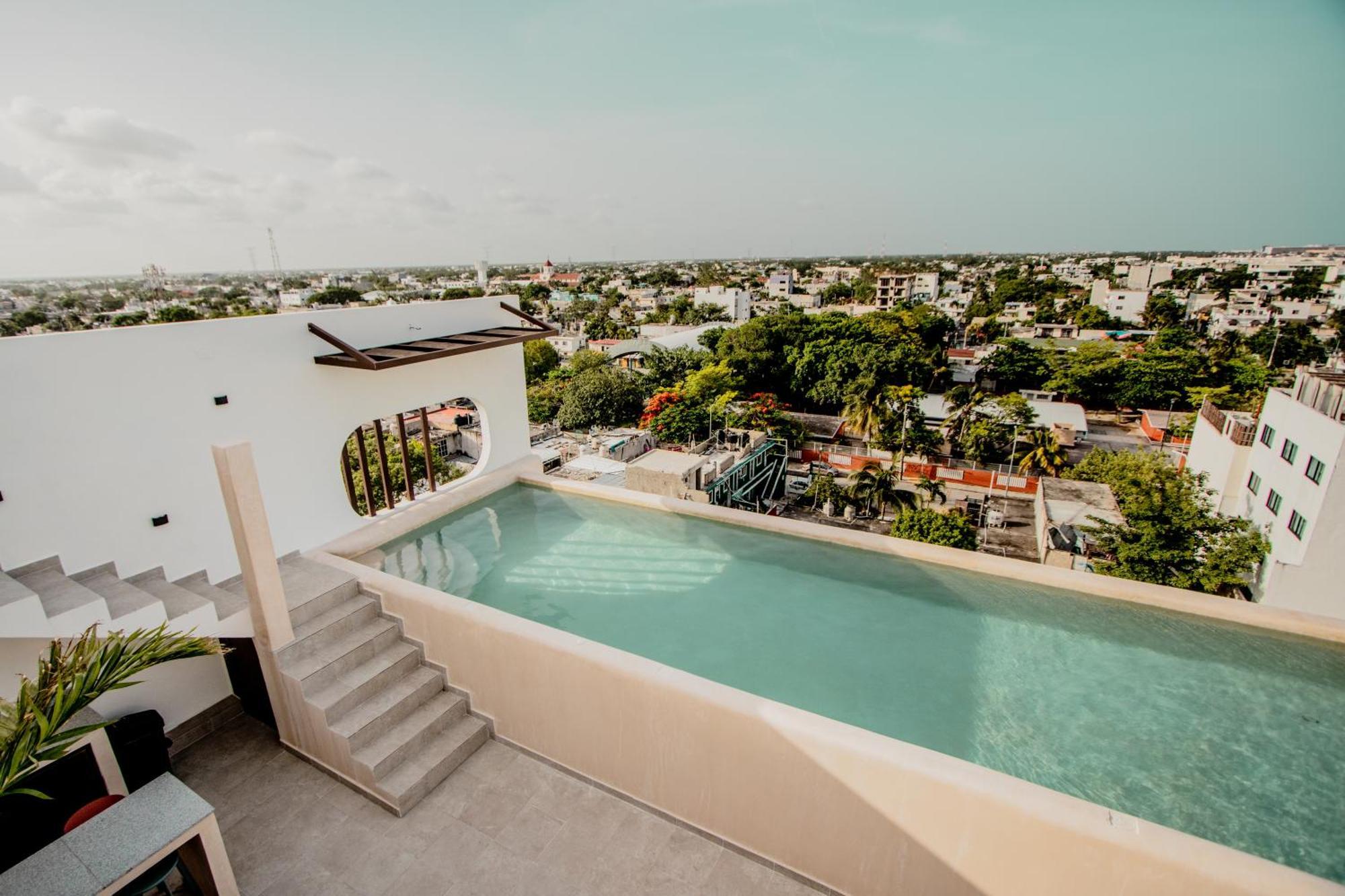Apartamento With Ocean View Pool In Av 10 & 60 Street Playa del Carmen